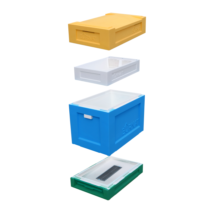 Avilys polistireninis  6R  1 lizdinis  korpusas BURNAT