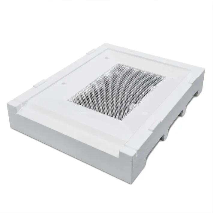 Daugiaaukštis  polistireninis 10R avilys (korpusai be falcų) su maitintuve