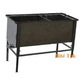 Atakiavimo stalas nerūdijančio plieno 100 cm
