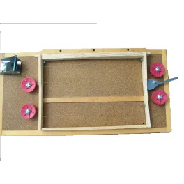 Frame wiring board with eccentric handle