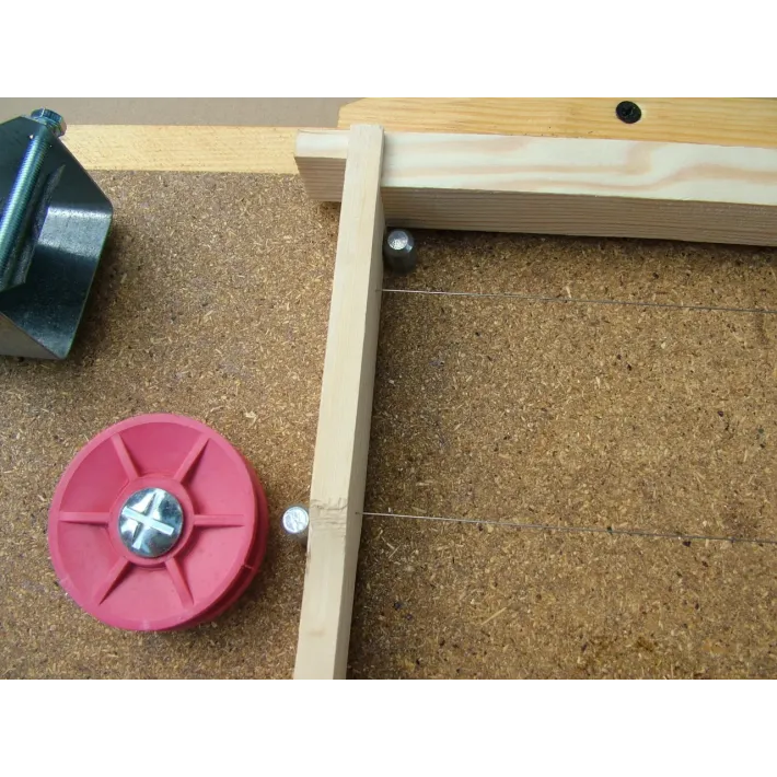 Lenta rėmelių įvielinimui su ekscentrine rankena