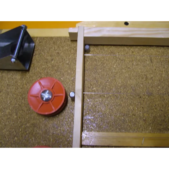 Lenta rėmelių įvielinimui su ekscentrine rankena