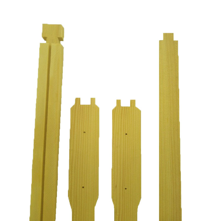 Lizdinio rėmelio ruošinys suneriamas EUR , 470x300x35  su 10 skylutėmis vielai ir išfrezuotu grioveliu