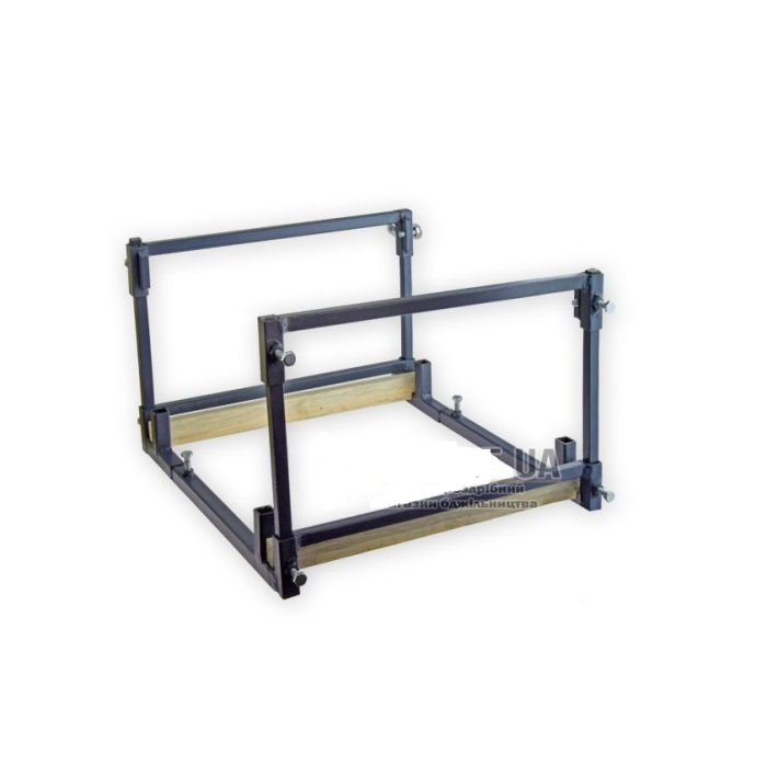 Stendas (konduktorius) rėmelių surinkimui be spyruoklių