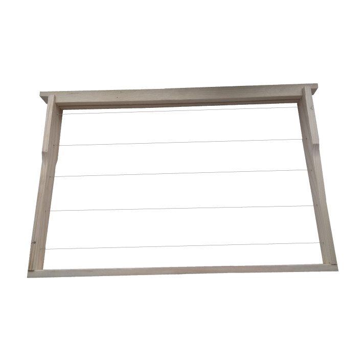 Lizdinis rėmelis surinktas įvielintas su ąselėmis, 470x300x35 su 10 skylučių vielai  