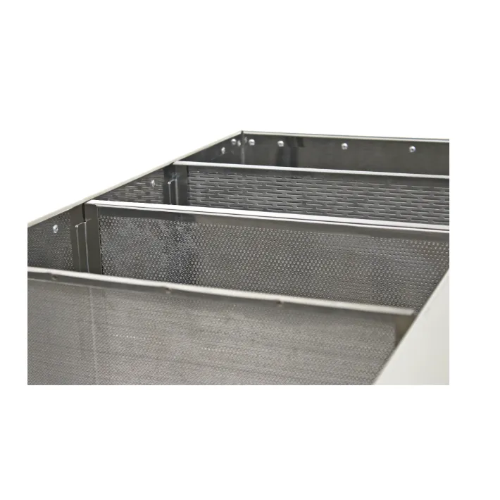 Kaskadinis medaus koštuvas su pašildymu  ir dangčiu 1m