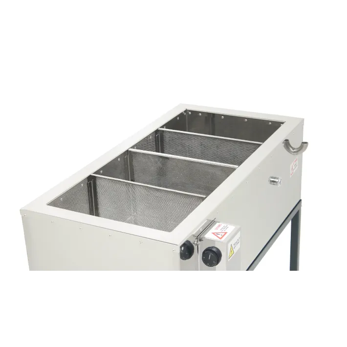 Kaskadinis medaus koštuvas su pašildymu  ir dangčiu 1m