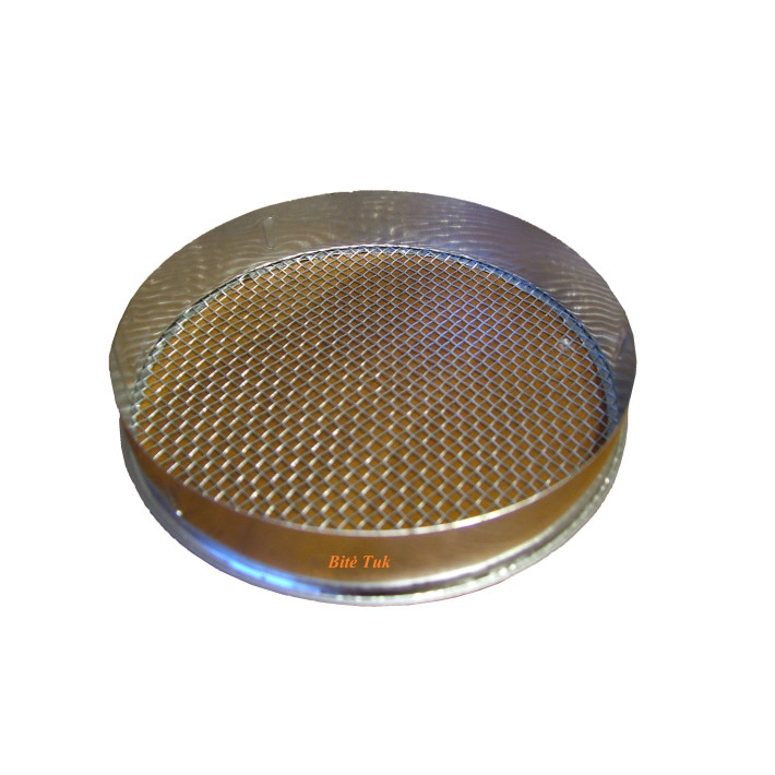 Gaubtelis motinėlei apvalus nerūdijančio plieno, 120 mm