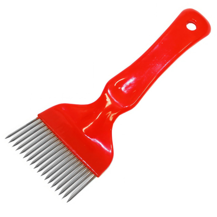 Atakiavimo šakutė, 18 tiesių adatų