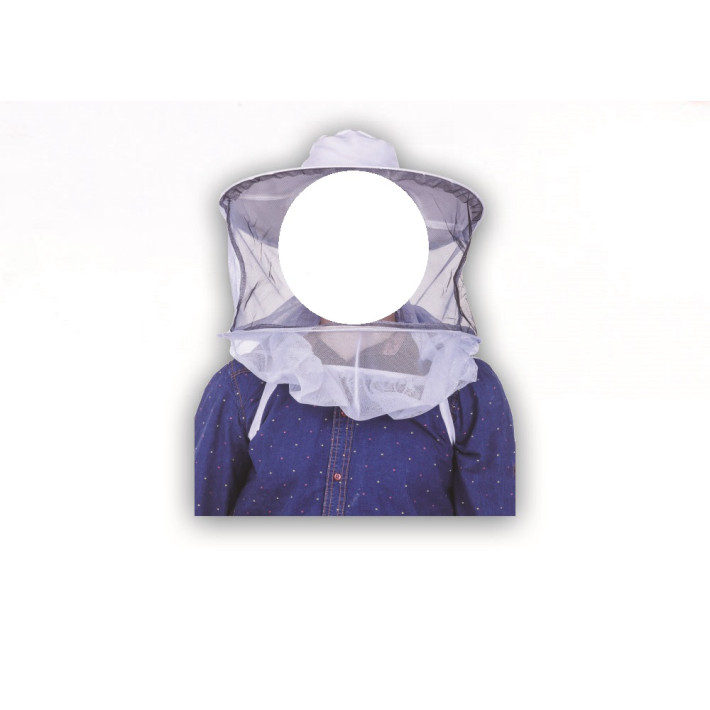 Kepurė bitininkui medvilninė, su petnešomis