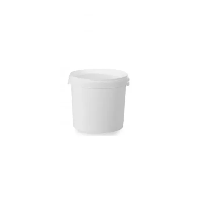 Kibiras plastikinis su dangčiu ir metaline rankena 15L