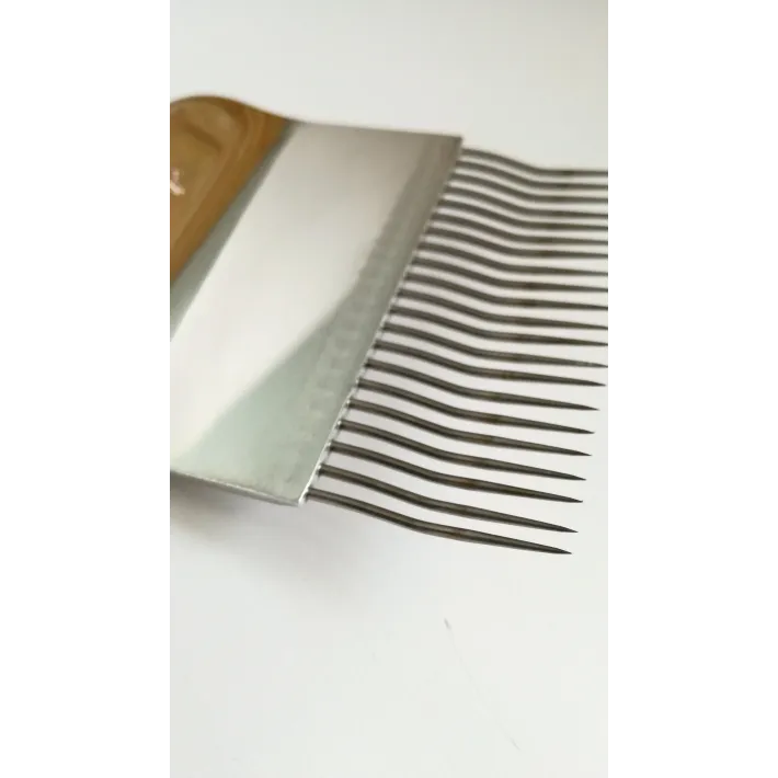 Atakiavimo šakutė lenktomis adatėlėmis 21 adata