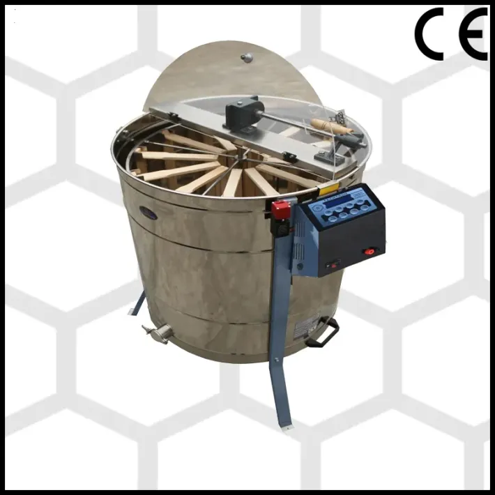 Radialinis 4/12 rėmelių kombinuotas medsukis, elektrinis, nerūdijančio plieno