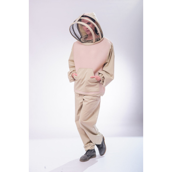 Striukė LUX bitininkui  su ventiliacija, skafandro modelio kepurė 48 dydis