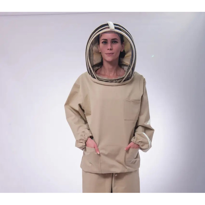 Striukė bitininkui medvilninė su skafandro modelio kepure 50 dydis