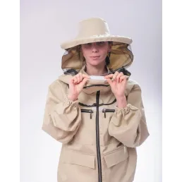 Striukė bitininkui medvilninė su užtrauktukais, 64 dydis