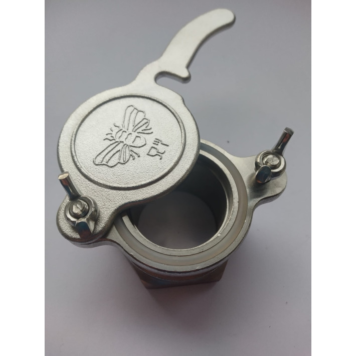 Išleidimo sklendė nerūdijančio plieno