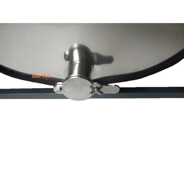 Atakiavimo stalas su 2 stovais rėmeliams nerūdijančio plieno 200 cm