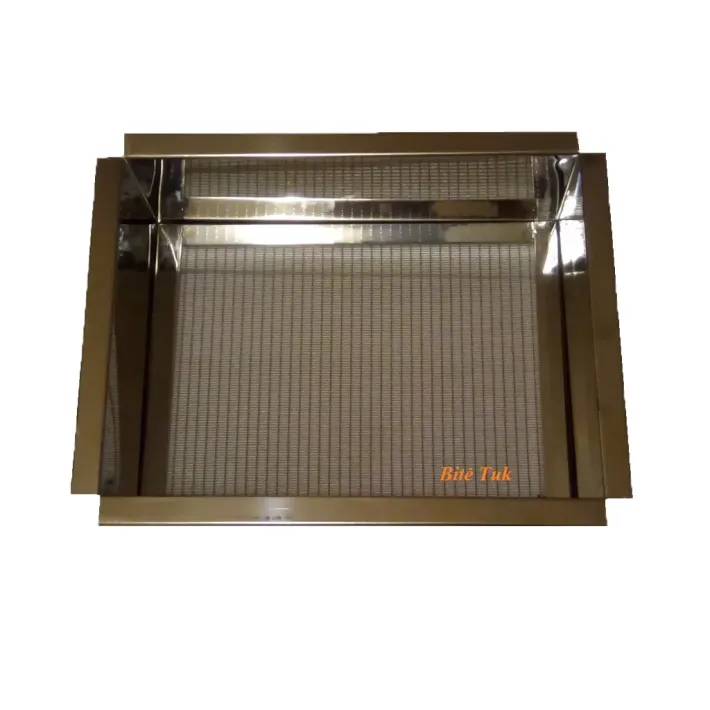 Atakiavimo stalas su 2 stovais rėmeliams nerūdijančio plieno 200 cm