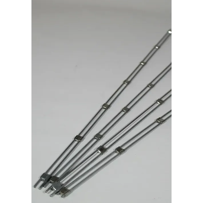 Izoliatoriaus arba skiriamosios tvorelės segmentas metalinis