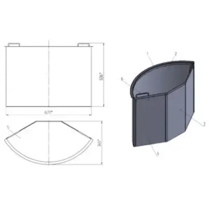 Izoliuota universali centrifuga Ø900 