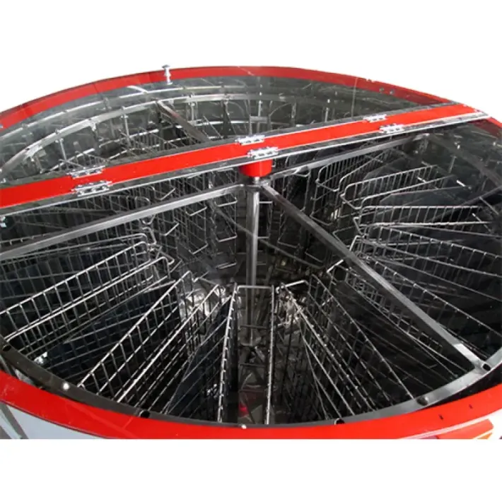 Automatic 16-Frame Semi-Reversible Honey Extractor for Langstroth Frames, Belt Drive, Ø900 mm