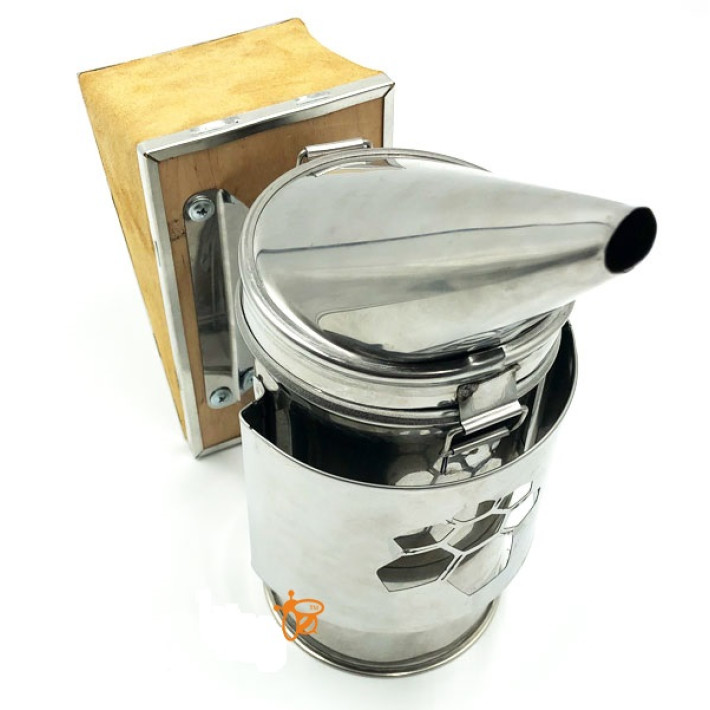 Dūminė  nerūdijančio plieno su apsauga NEW, odinės dumplės