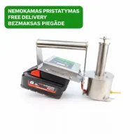 Oksalo rūgšties garintuvas InstantVap Turbo 400w/18V su dozatoriumi