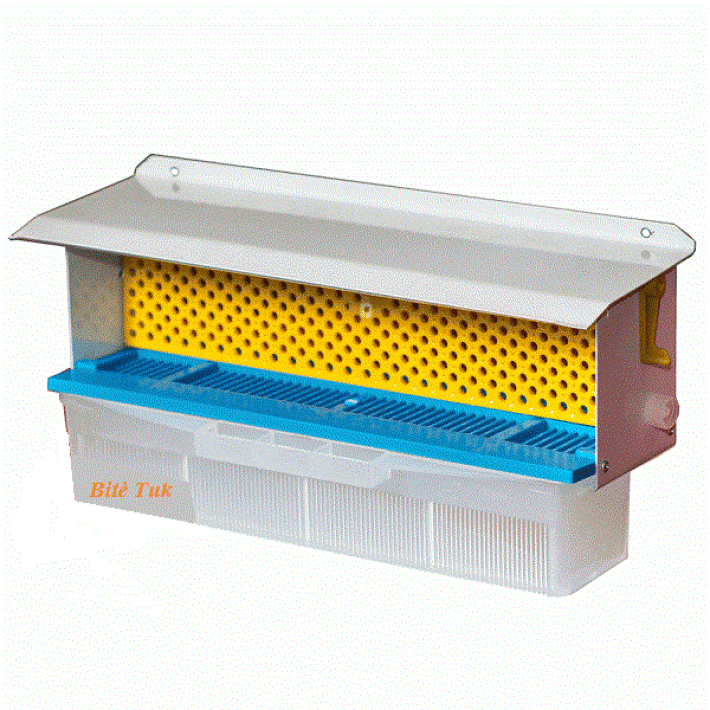 Žiedadulkių rinktuvas su skardiniu stogeliu