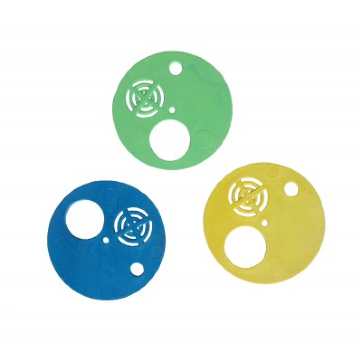 Lakos sklendė apvali, 3 padėčių, plastikinė, 8 cm