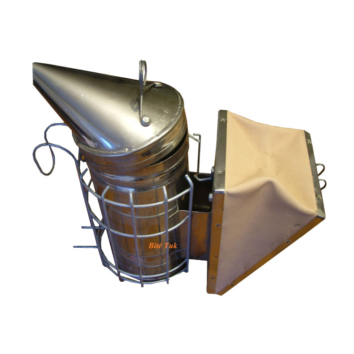 Dūminė nerūdijančio plieno su apsauga, odinės dumplės