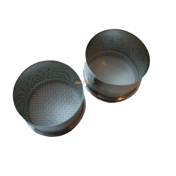 Dvigubas sietelis stiklainiui nerūdijančio plieno