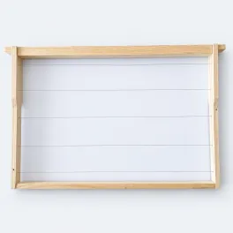  Deep brood frame 1/1 Dadant (wooden, wired with stainless wire, brass eyelets used) 470 x300 x 35