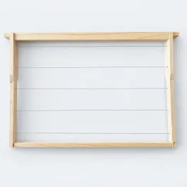  Deep brood frame 1/1 Dadant (wooden, wired with stainless wire, brass eyelets used) 465 x300 x 35