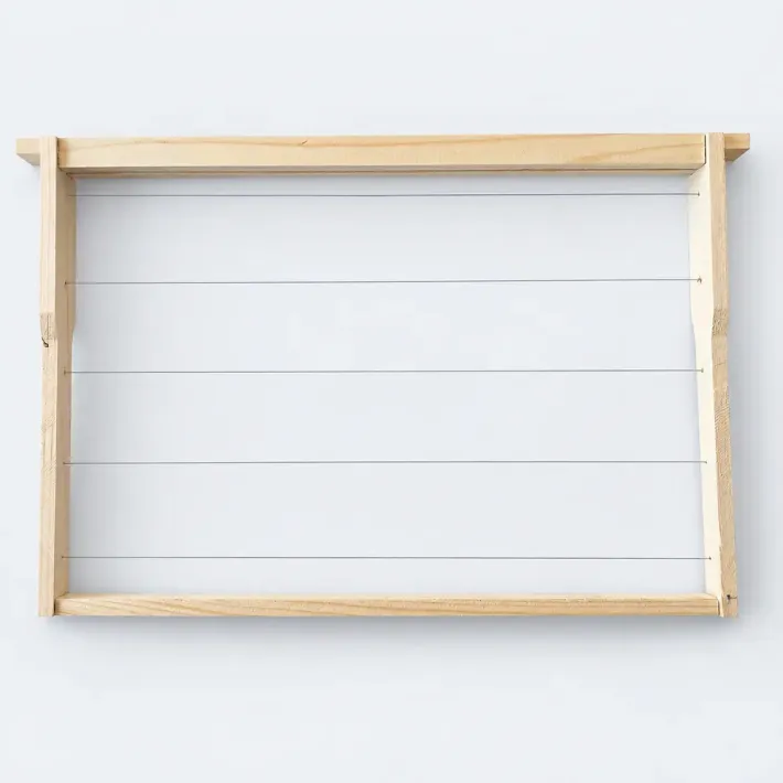 Deep brood frame 1/1 Dadant (wooden, wired with stainless wire, brass eyelets used) 465 x300 x 35
