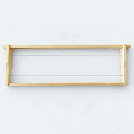 Medus Telpas Rāmis ir samontēts, pārklāts ar 2 vadiem ar cilpām, 470x145x35, ar frēzētu rievu.