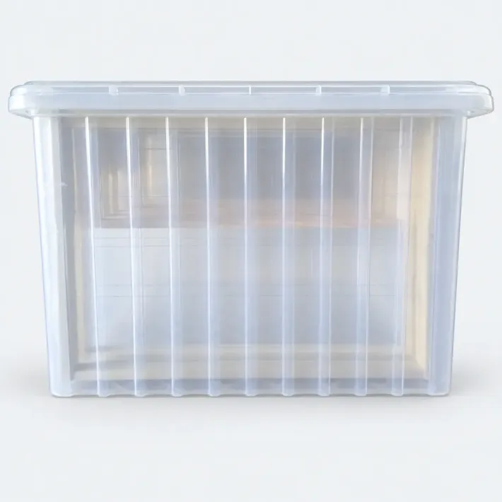 Plastmasas slēgta kaste šūnveida 8/14 rāmju uzglabāšanai