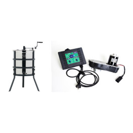 Medsukis 2in1 su elektrinio variklio komplektu (Rankinis + 100W)
